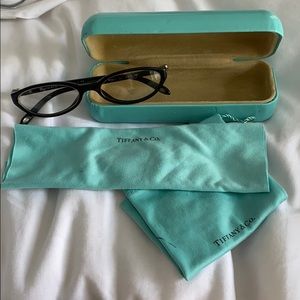 Tiffany & Co. Black Heart Eyeglass Frames